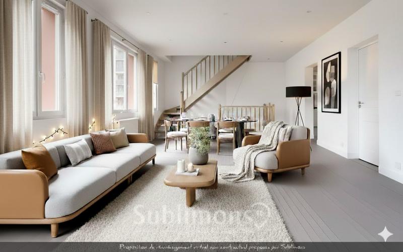 Appartement - 82 m² - 4 pièces