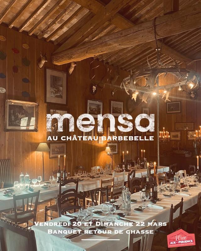Mensa au Château Barbebelle