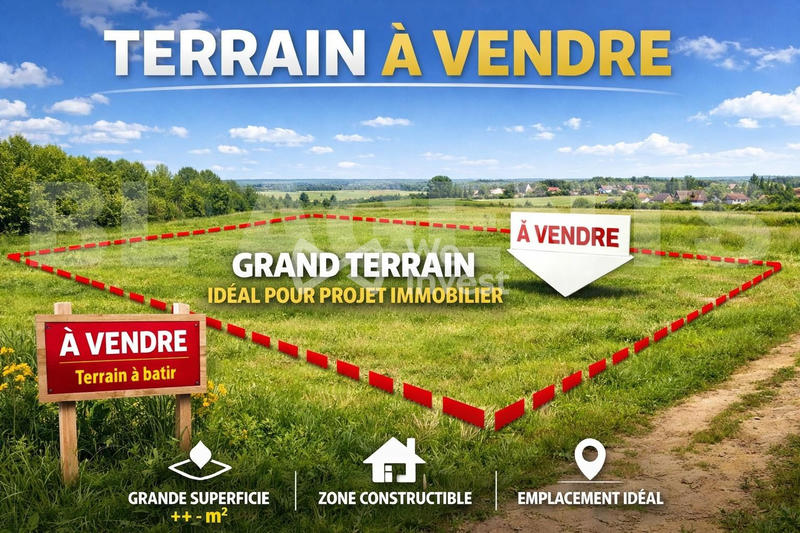 Terrain - 2 060 m²