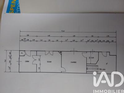 Maison - 40 m² - 2 pièces