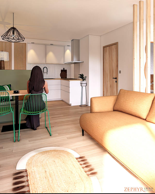 Appartement - 37 m² - 1 pièce