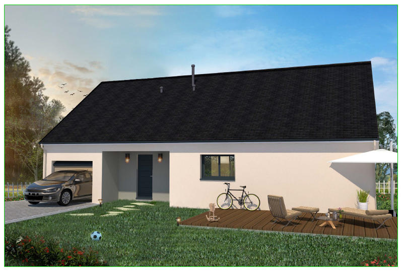 Maison - 116 m² - 5 pièces