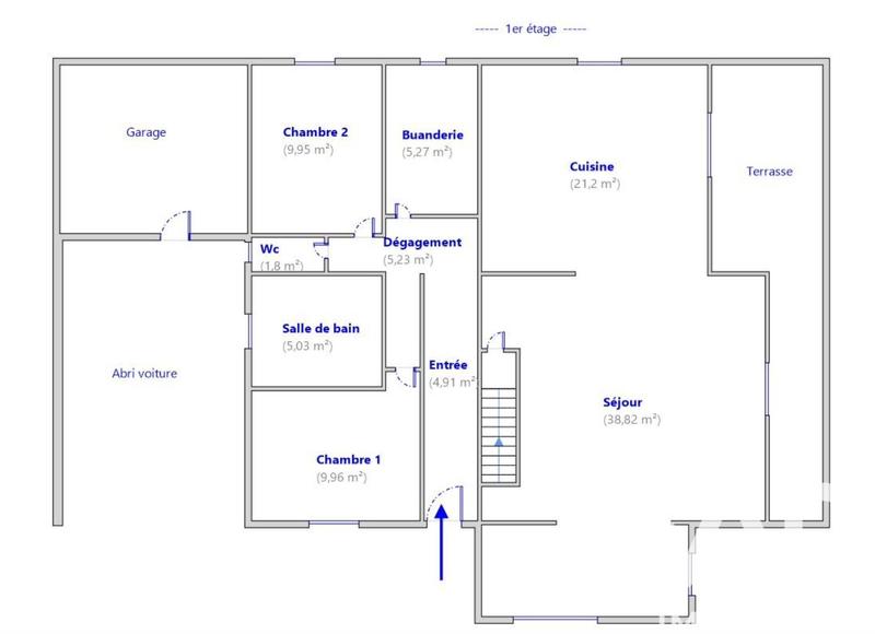 Maison - 182 m² - 7 pièces