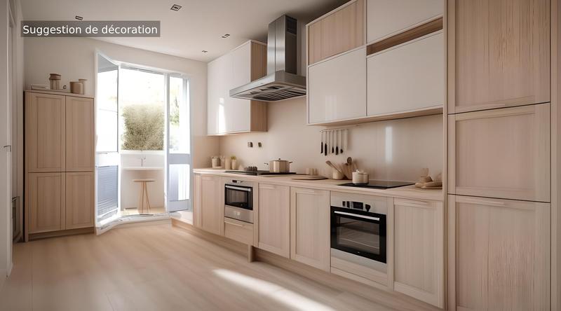 Appartement - 50 m² - 2 pièces