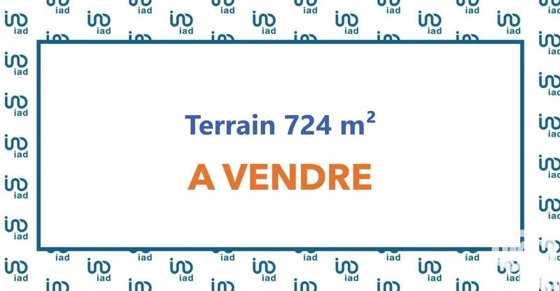 Terrain - 724 m²