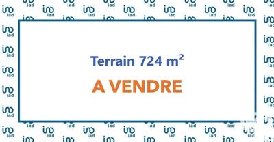 Terrain - 724 m²