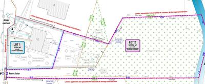 Terrain constructible - 3 552 m²