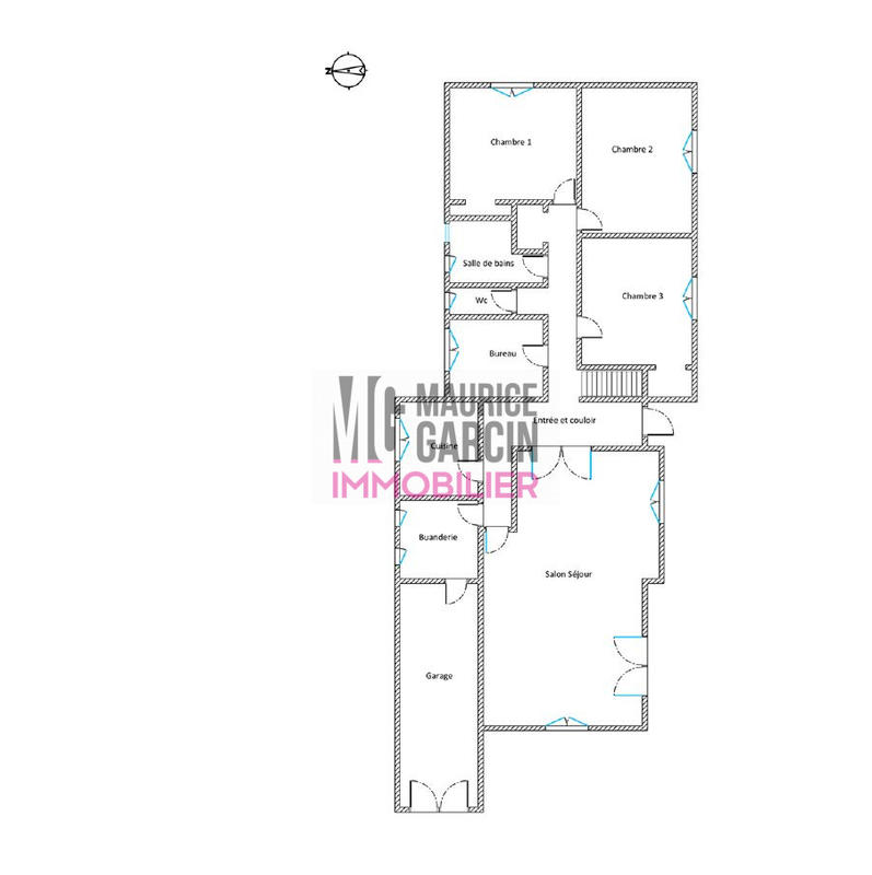 Maison traditionnelle - 174 m² - 8 pièces