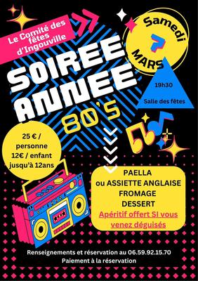 Soirée années 80'