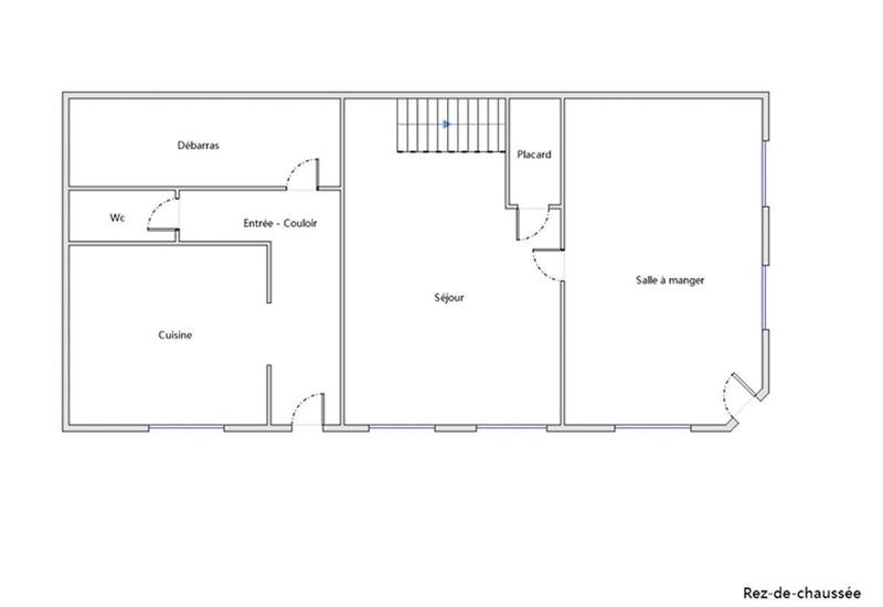 Maison - 97 m² - 5 pièces