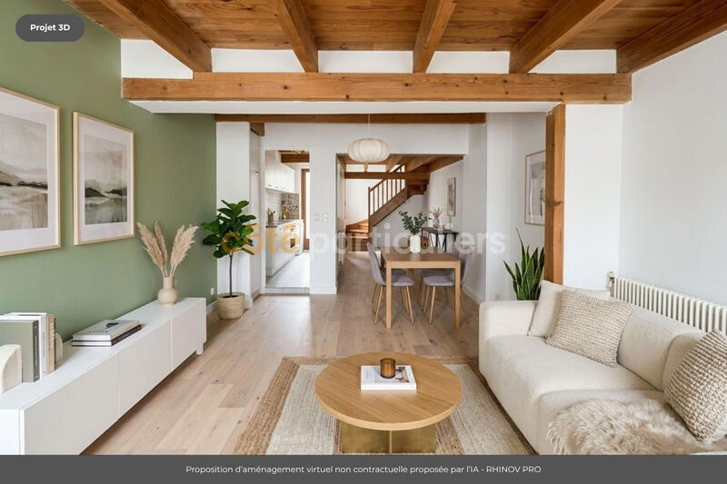 Maison - 57 m² - 3 pièces