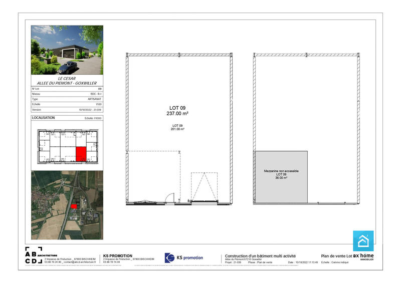 Local d'activités - 237 m²