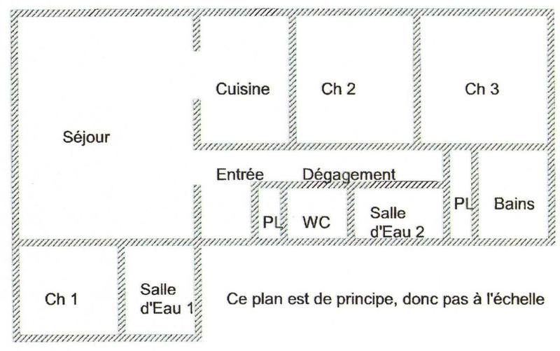 Appartement - 112 m² - 4 pièces