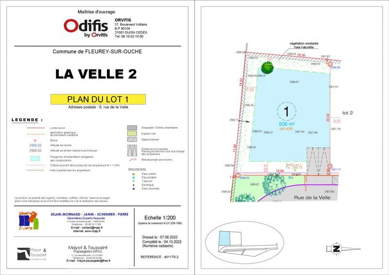 Terrain constructible - 506 m²