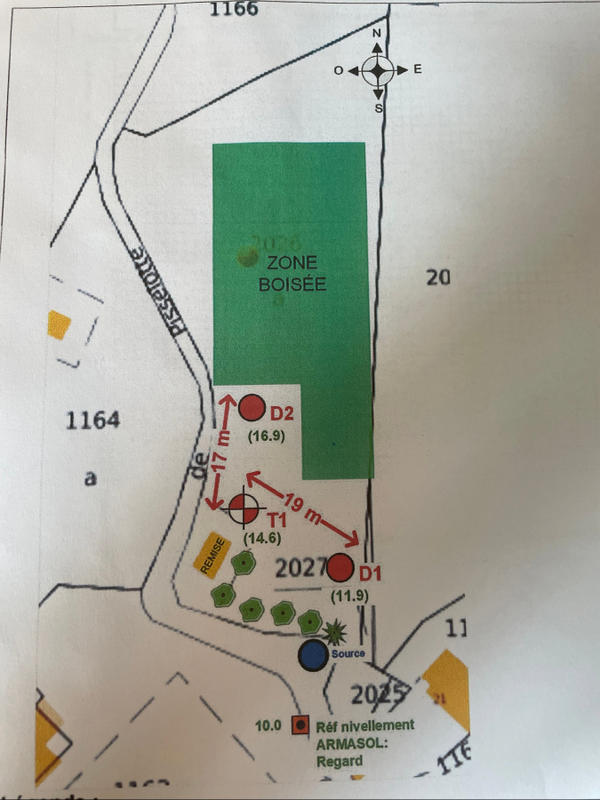 Terrain constructible - 2 191 m²