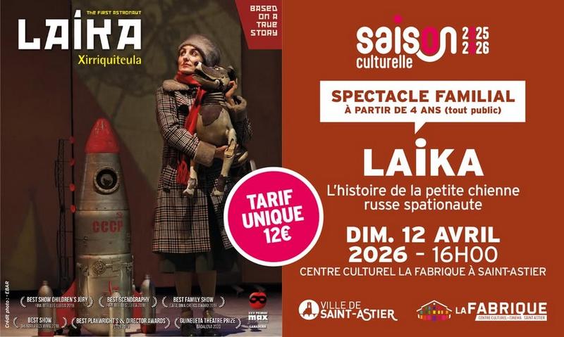 Spectacle &quot;Laïka&quot;