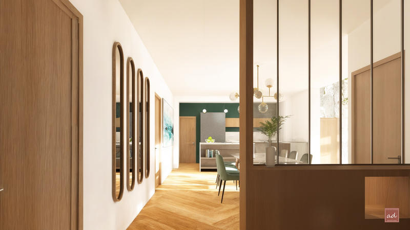 Appartement - 154 m² - 6 pièces