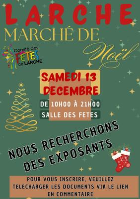 Marché de Noel à Larche