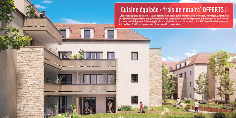 Appartement - 66 à 67 m² - 3 pièces