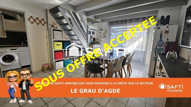 Maison - 52 m² - 3 pièces