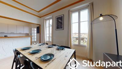 Chambre - 9 m² - 1 pièce