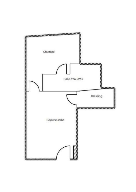 Appartement - 31 m² - 2 pièces