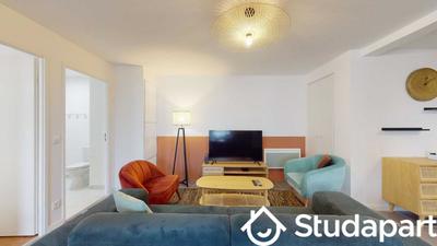 Chambre - 13 m² - 1 pièce