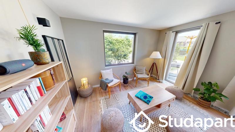 Chambre - 18 m² - 1 pièce