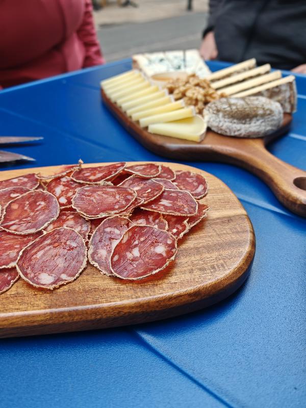 Balade gourmande de Thomas - la balade en fin de journée