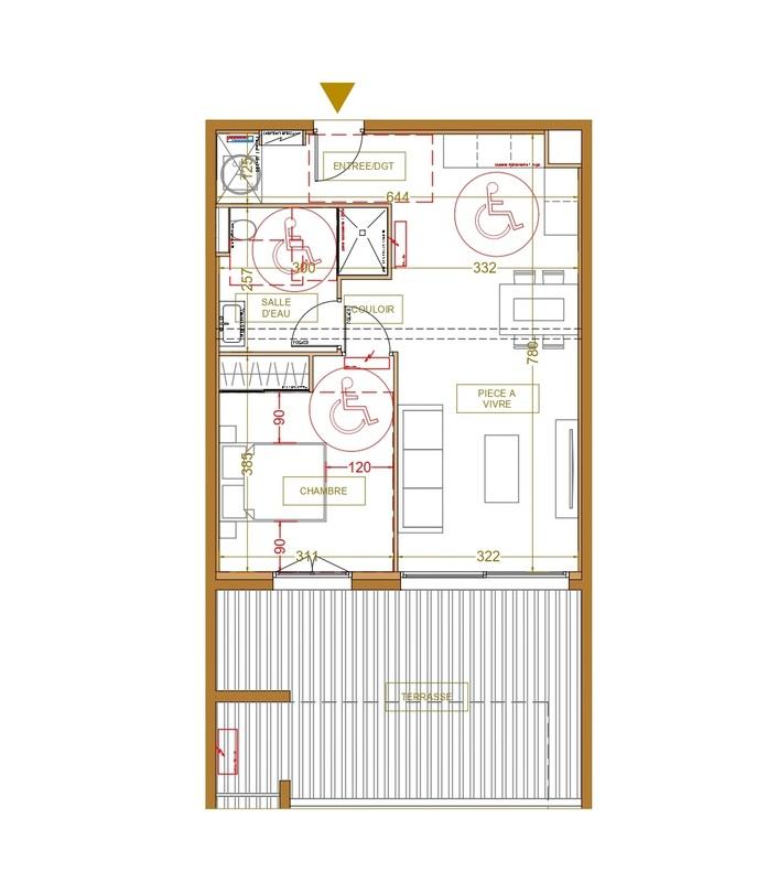 Appartement - 48 m² - 2 pièces