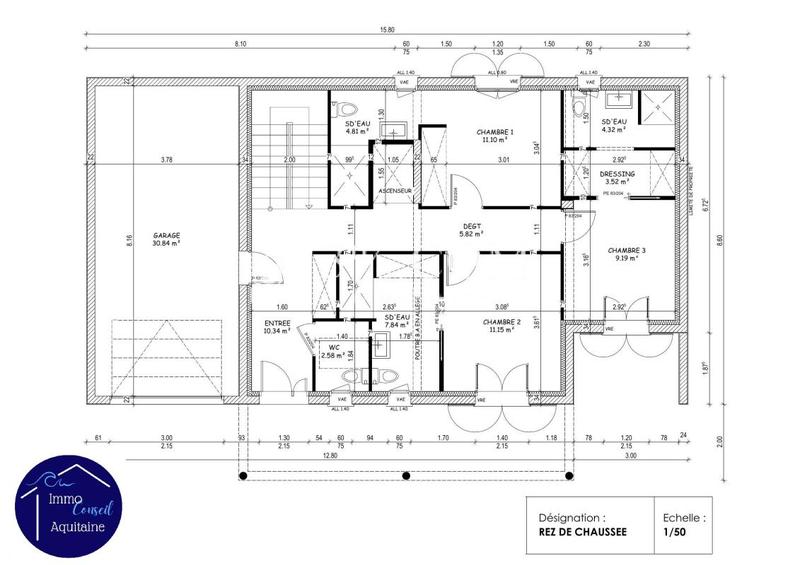 Villa - 170 m² - 5 pièces