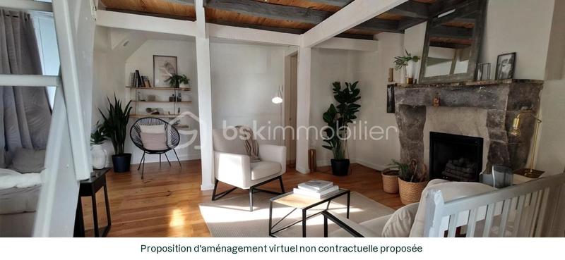 Maison de ville - 45 m² - 3 pièces