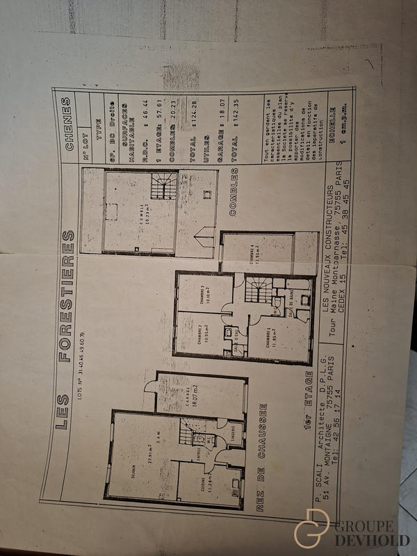 Maison - 124 m² - 7 pièces