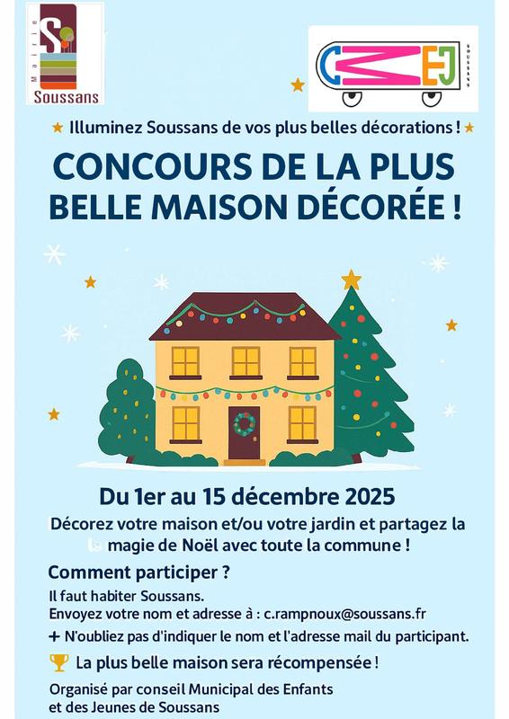 Concours de la plus belle maison décorée