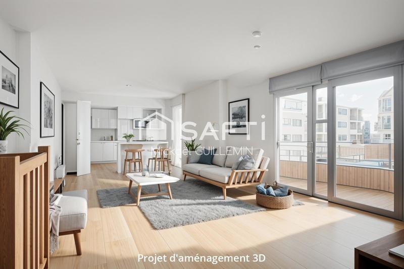 Appartement - 93 m² - 4 pièces