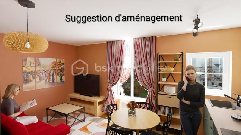 Appartement - 34 m² - 2 pièces