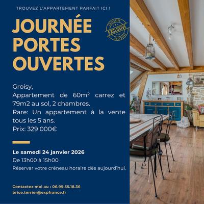 Duplex - 60 m² - 3 pièces