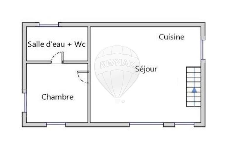 Maison - 50 m² - 3 pièces