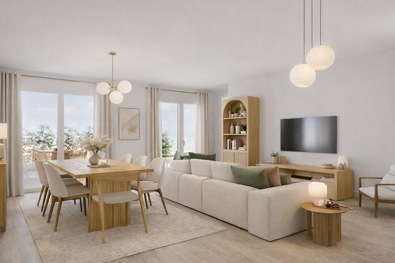 Appartement - 90 m² - 4 pièces