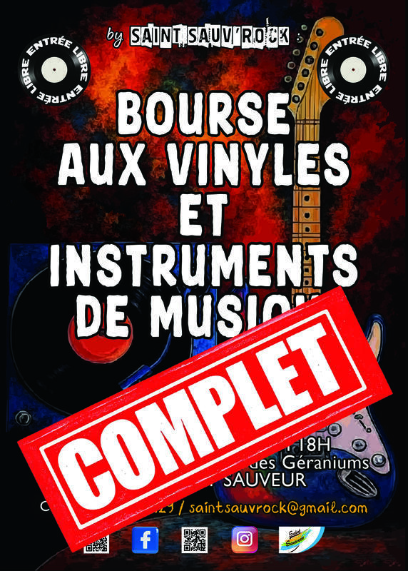 Bourse aux vinyles et instruments de musique