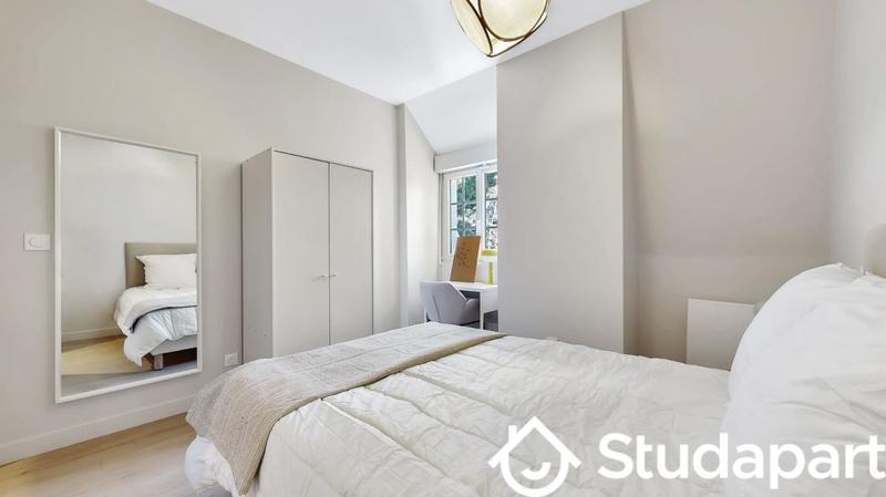 Chambre - 14 m² - 1 pièce