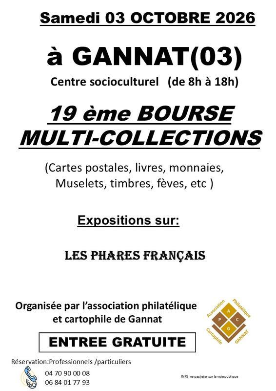 Bourse multi-collections