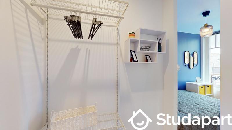 Chambre - 11 m² - 1 pièce