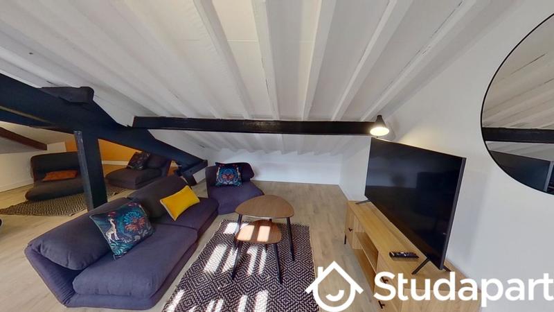 Chambre - 9 m² - 1 pièce