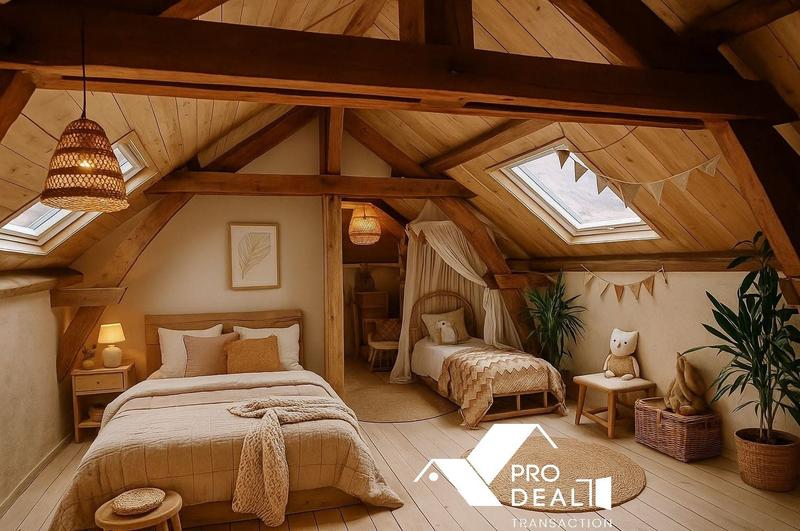 Maison ancienne - 93 m² - 4 pièces