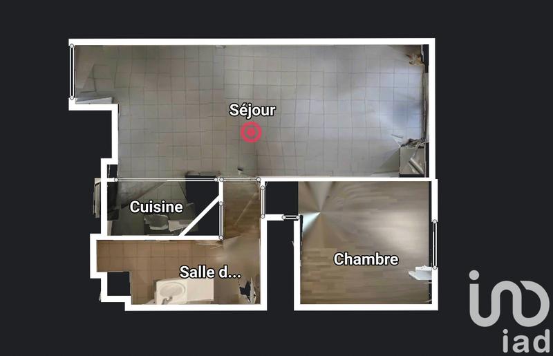 Appartement - 44 m² - 2 pièces