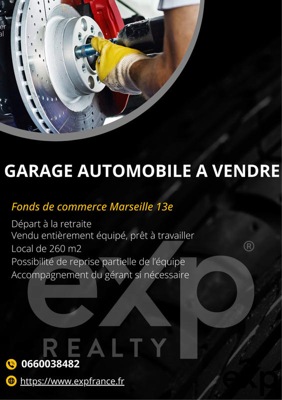 Fonds de commerce - 260 m²