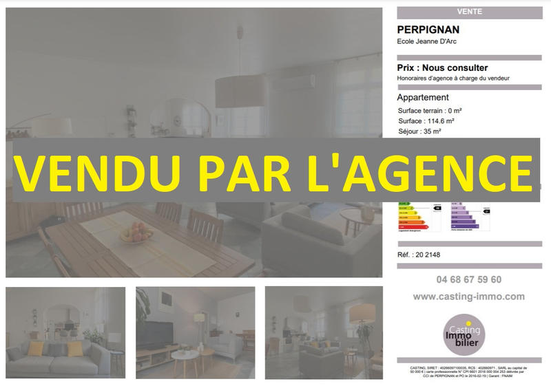 Appartement - 115 m² - 4 pièces