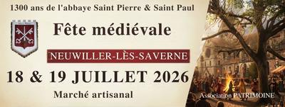 Fête médiévale - 1300 ans de l'abbaye Saint-Pierre et Saint-Paul