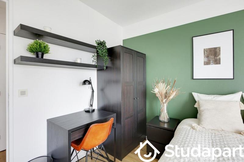 Chambre - 10 m² - 1 pièce